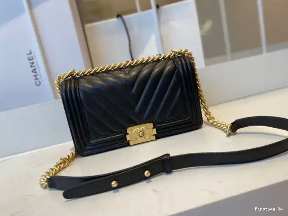 Firstbag Ru 20CM BAG BOY CHANEL 25CM 0501